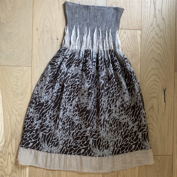 Lapis strapless midi dress - Picture 4 of 11